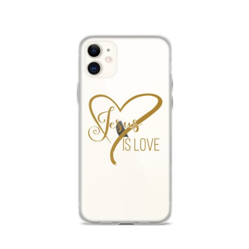 Jesus is Love Clear Case for iPhone® - Image 3