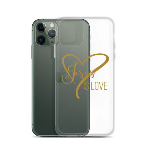 Jesus is Love Clear Case for iPhone® - Image 2