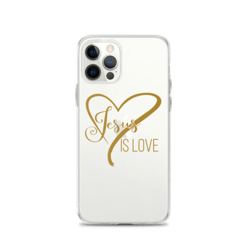 Jesus is Love Clear Case for iPhone® - Image 9