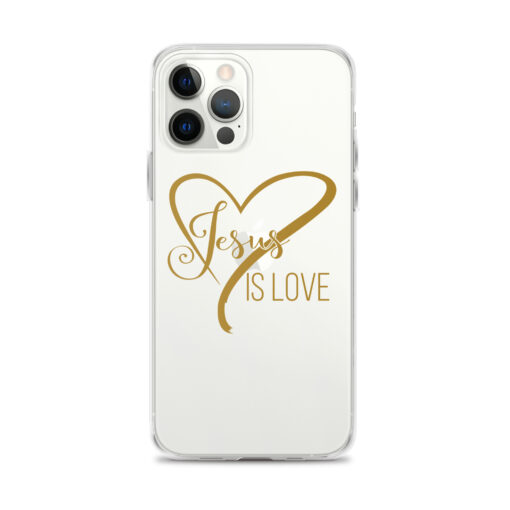 Jesus is Love Clear Case for iPhone® - Image 7