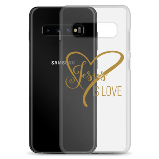 Jesus is Love Clear Case for Samsung® - Image 2