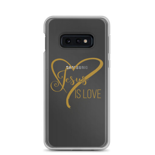 Jesus is Love Clear Case for Samsung® - Image 19