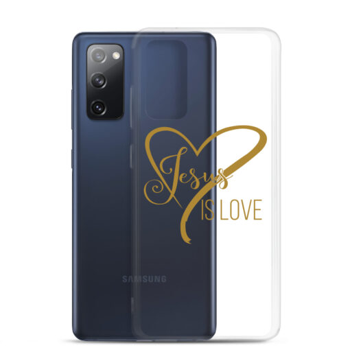 Jesus is Love Clear Case for Samsung® - Image 4