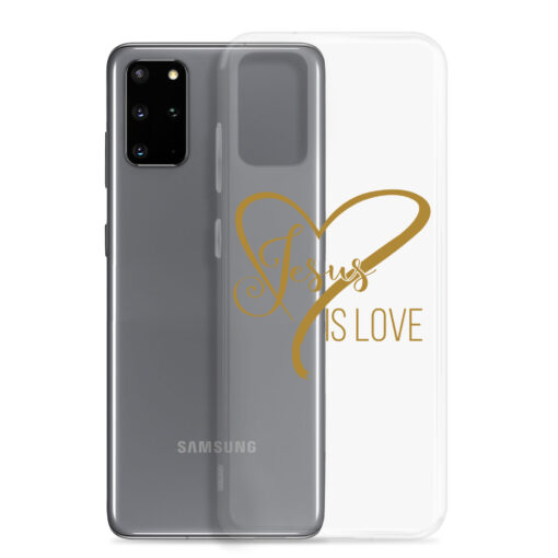 Jesus is Love Clear Case for Samsung® - Image 5