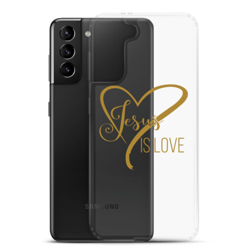 Jesus is Love Clear Case for Samsung® - Image 8