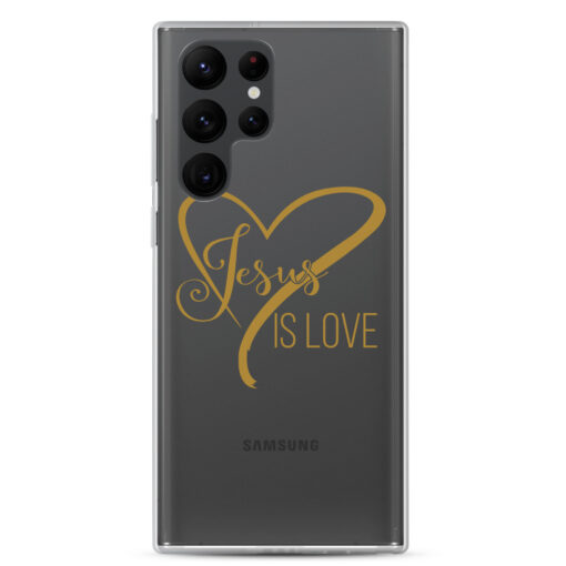 Jesus is Love Clear Case for Samsung® - Image 36