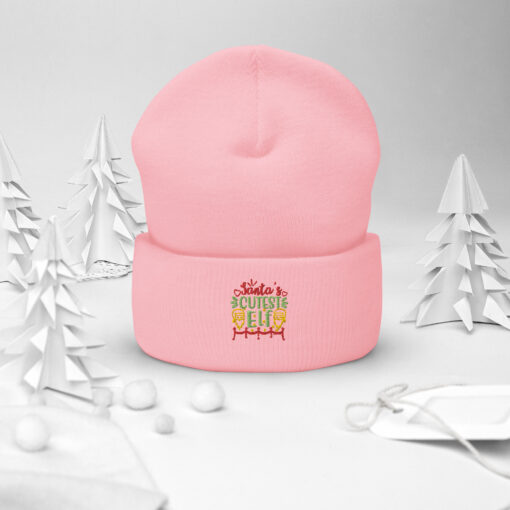 Santa's Cutest Elf Cuffed Beanie - Image 20