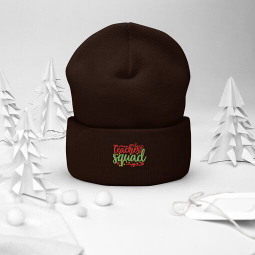 Teacher Squad Cuffed Beanie - Image 4