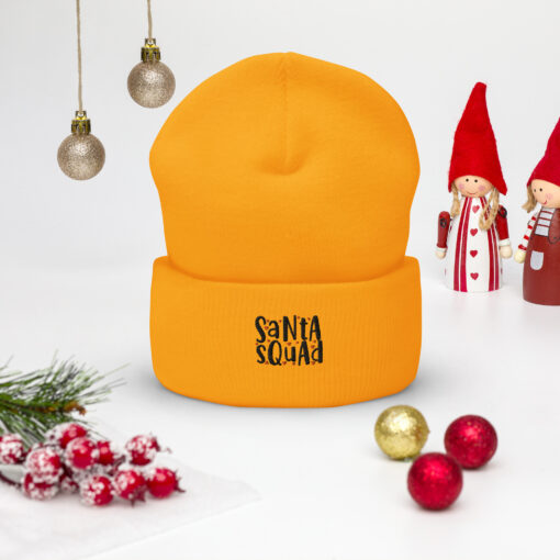 Santa Squad Cuffed Beanie - Image 5