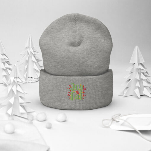 Joyful Cuffed Beanie - Image 9