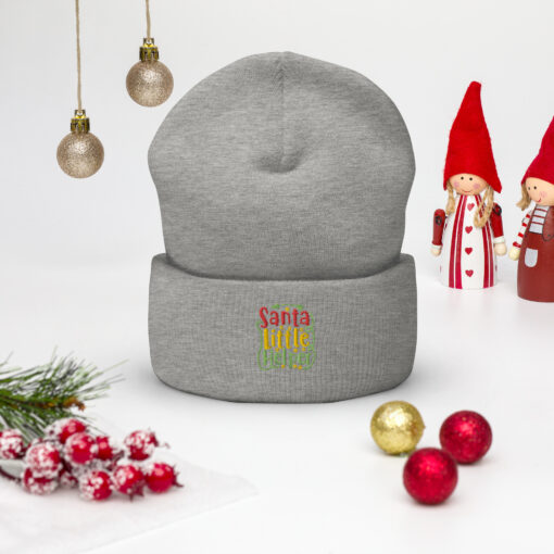 Santa Little Helper Cuffed Beanie - Image 17