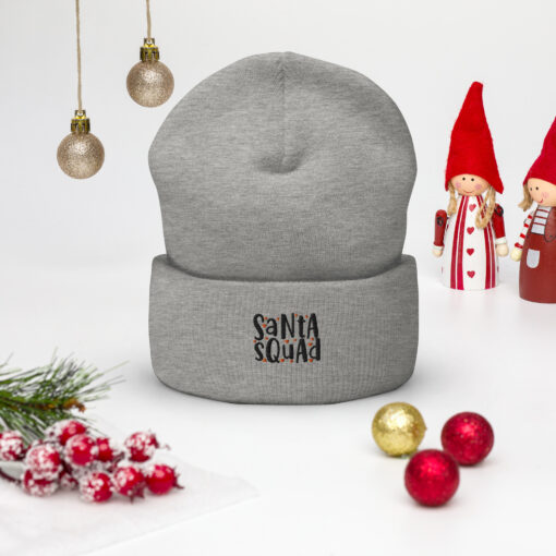 Santa Squad Cuffed Beanie - Image 3