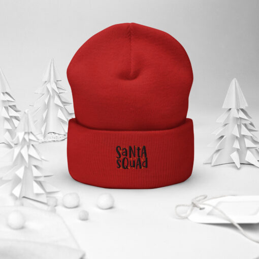 Santa Squad Cuffed Beanie - Image 2