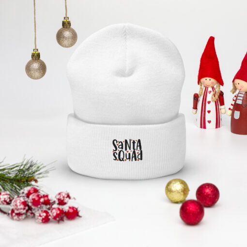 Santa Squad Cuffed Beanie - Image 9