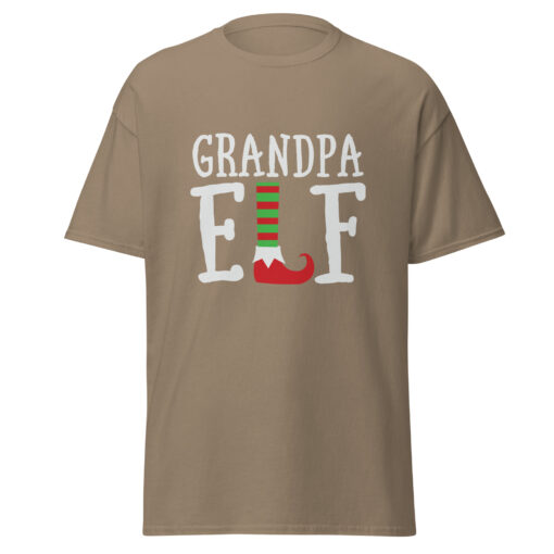 Grandpa Elf Men'sClassic T-Shirt - Image 12