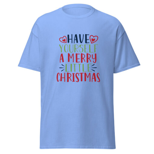 Have Yourself a Merry Little Christmas Men's Christmas T-Shirt - Image 4