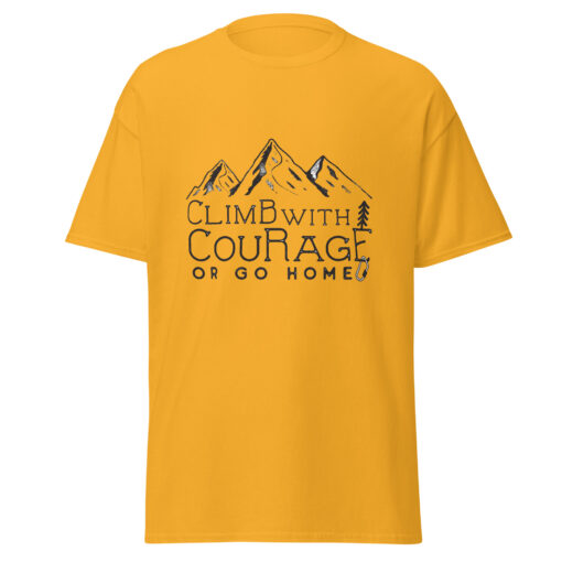 Climb With Courage Men's Classic Tee - Image 7