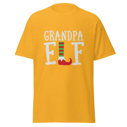 Grandpa Elf Men'sClassic T-Shirt - Image 19