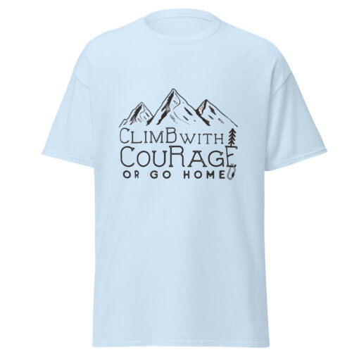 Climb With Courage Men's Classic Tee - Image 17