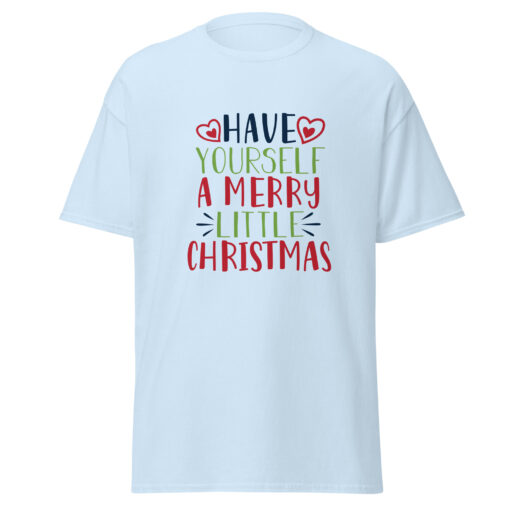 Have Yourself a Merry Little Christmas Men's Christmas T-Shirt - Image 13