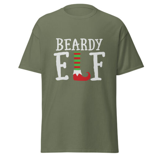 Beardy Elf Men's Classic T-Shirt - Image 4