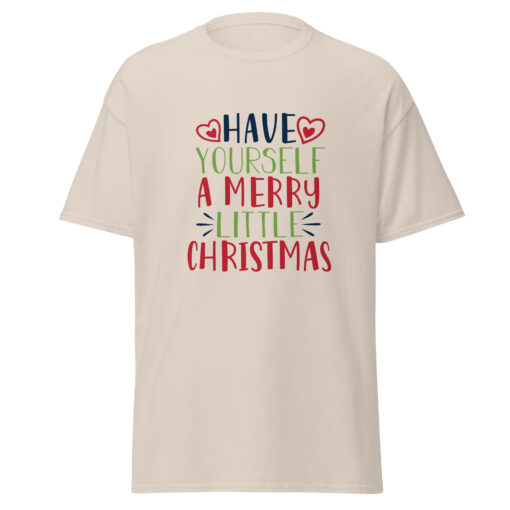 Have Yourself a Merry Little Christmas Men's Christmas T-Shirt - Image 11