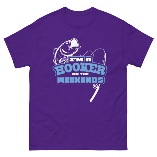 I'm a Hooker on The Weekends Men's Classic Tee - Image 8