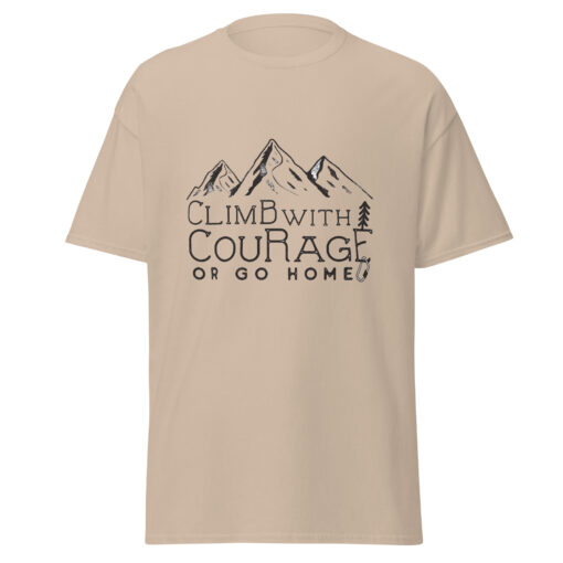 Climb With Courage Men's Classic Tee - Image 11