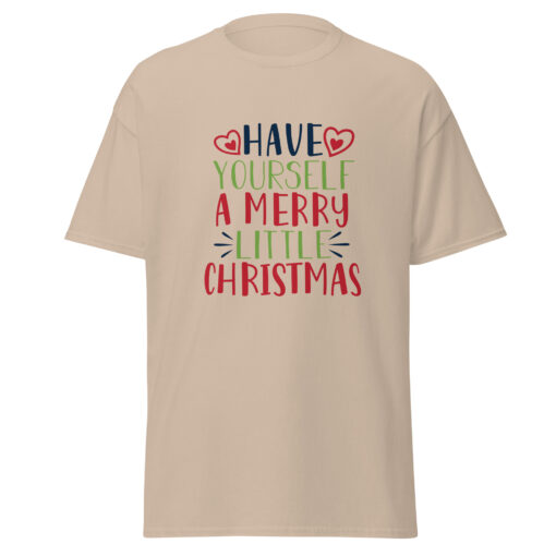 Have Yourself a Merry Little Christmas Men's Christmas T-Shirt - Image 7