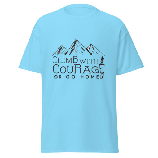 Climb With Courage Men's Classic Tee - Image 13