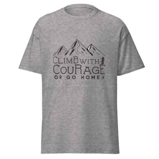 Climb With Courage Men's Classic Tee - Image 9