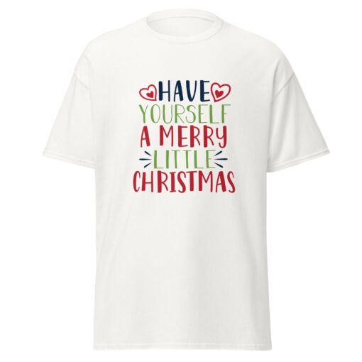 Have Yourself a Merry Little Christmas Men's Christmas T-Shirt - Image 17