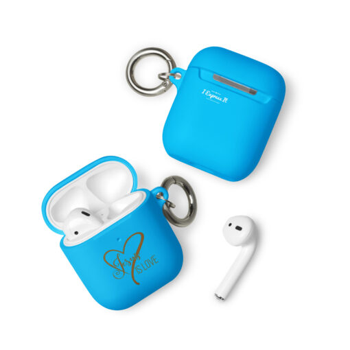 Jesus is Love Rubber Case for AirPods® - Image 4