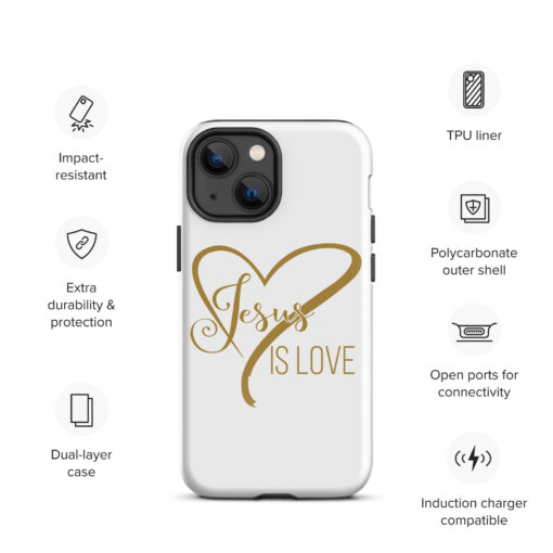 Jesus is Love Tough Case for iPhone® - Image 16