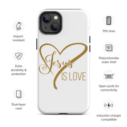 Jesus is Love Tough Case for iPhone® - Image 26