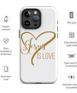 Jesus is Love Tough Case for iPhone®