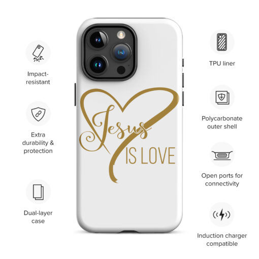 Jesus is Love Tough Case for iPhone®