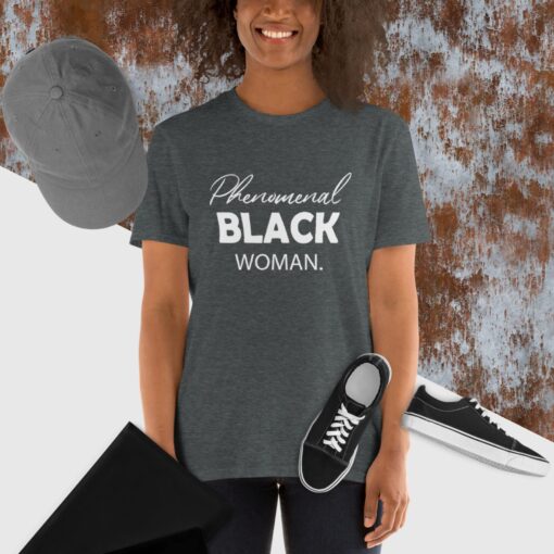 Phenomenal Black Woman Short-Sleeve (Unisex) T-Shirt - Image 4