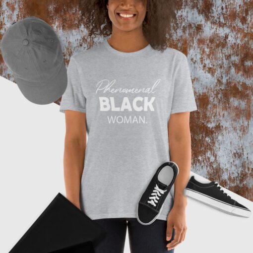 Phenomenal Black Woman Short-Sleeve (Unisex) T-Shirt - Image 3