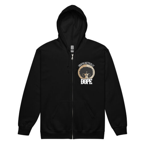 Women's Unapologetically Dope (Unisex) Heavy Blend Zip Hoodie - Image 5