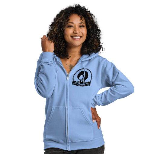 Women's Smart, Gifted and Powerfiul (Unisex) Heavy Blend Zip Hoodie - Image 14