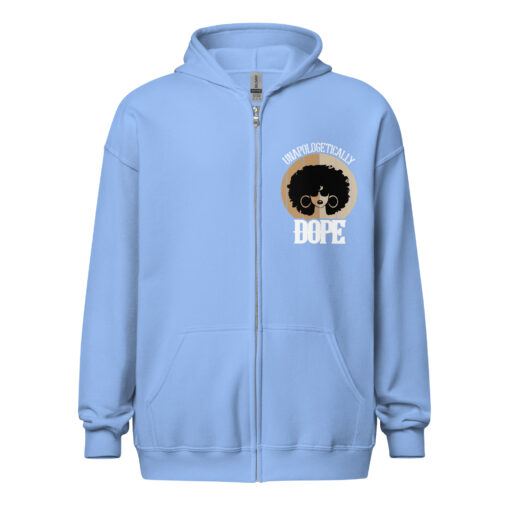 Women's Unapologetically Dope (Unisex) Heavy Blend Zip Hoodie - Image 25