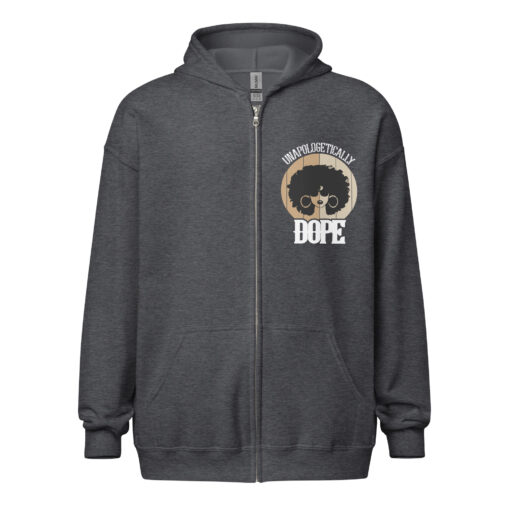 Women's Unapologetically Dope (Unisex) Heavy Blend Zip Hoodie - Image 31