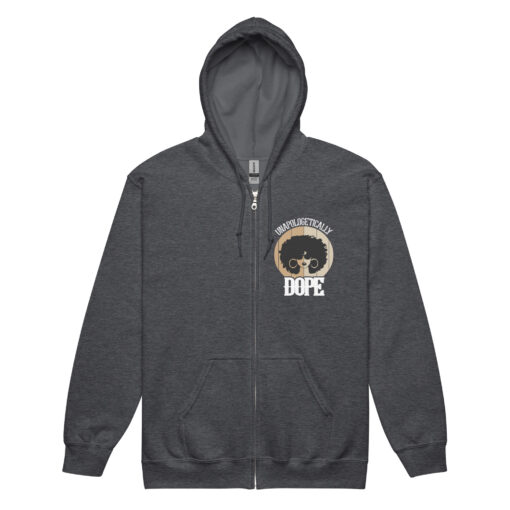 Women's Unapologetically Dope (Unisex) Heavy Blend Zip Hoodie - Image 32