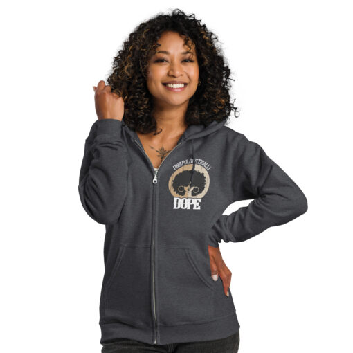 Women's Unapologetically Dope (Unisex) Heavy Blend Zip Hoodie - Image 36