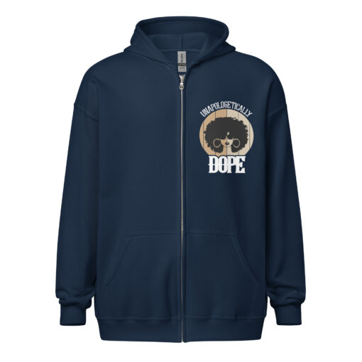 Women's Unapologetically Dope (Unisex) Heavy Blend Zip Hoodie - Image 12