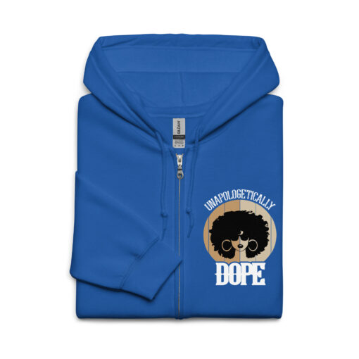 Women's Unapologetically Dope (Unisex) Heavy Blend Zip Hoodie - Image 16