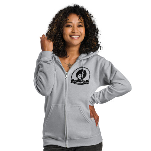 Women's Smart, Gifted and Powerfiul (Unisex) Heavy Blend Zip Hoodie - Image 10