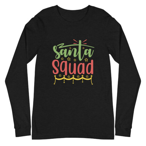 Santa Squad (Unisex) Long Sleeve T-Shirt - Image 2