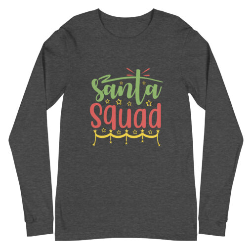 Santa Squad (Unisex) Long Sleeve T-Shirt - Image 10